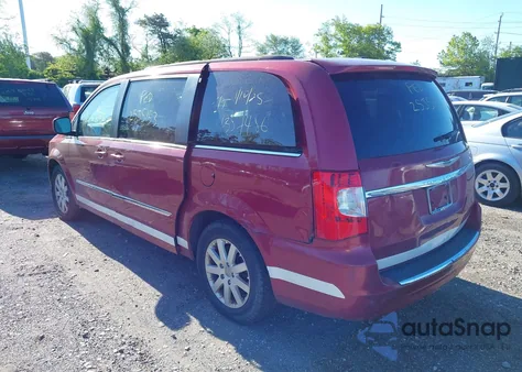 2013 Chrysler Town & Country Touring из США, поврежденный, VIN 2C4RC1BG7DR605773